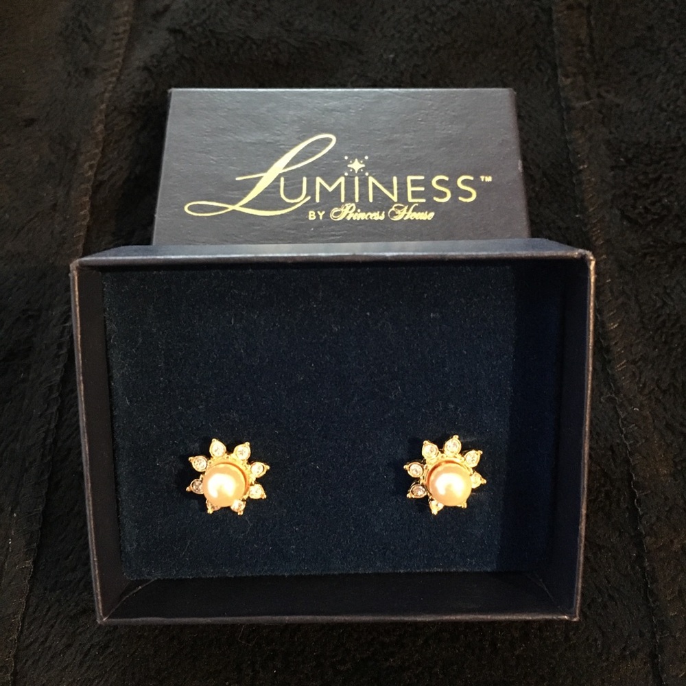 Swarovski Crystal Earrings from Princess House.